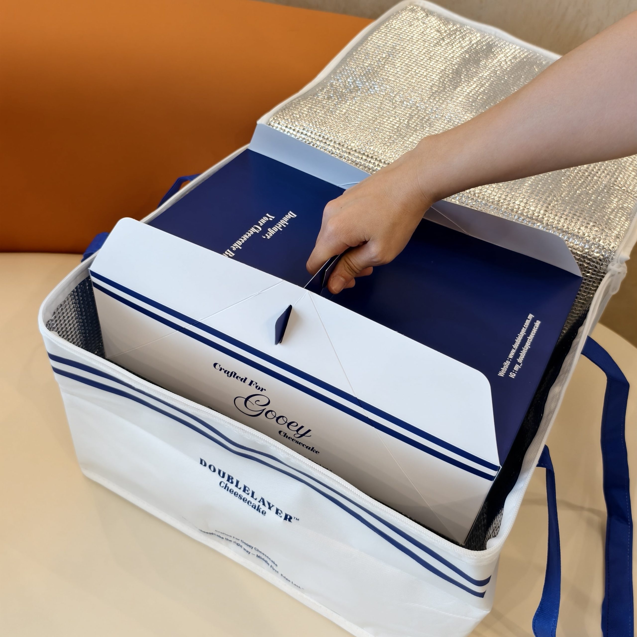 Cooler Bag Large w 6 Ice Packs - Image 2