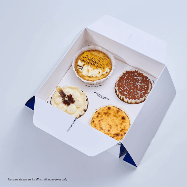 Mini 4 Cakes (Pack Together)