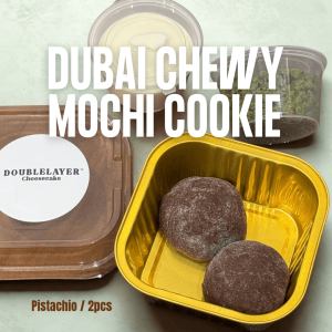 Dubai Chewy Mochi Cookie - Pistachio (2 pcs)